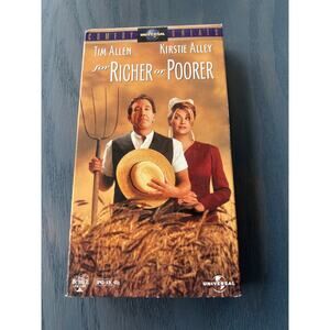 For Richer or Poorer Tim Allen Comedy Movie Vintage 1998 VHS Tape Pre-Loved